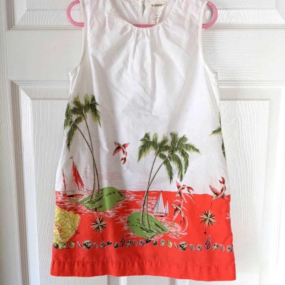 Crewcuts tropical island girls dress